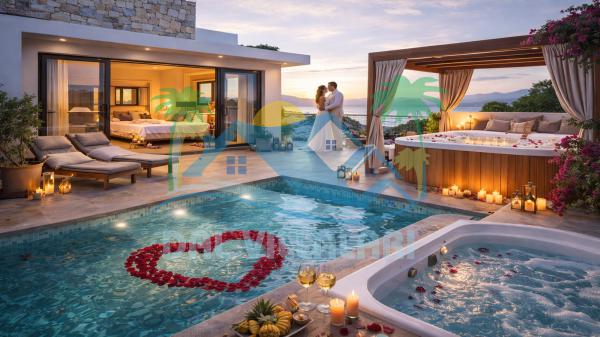 Balayı Villası Nedir? Jakuzili ve Özel Havuzlu Balayı Villası Rehberi